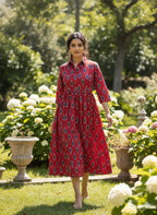 MomCare Morpankh Nursing Maternity Gown The Baisa