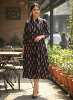MomCare Morpankh Nursing Maternity Gown The Baisa