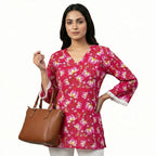 Pretty Woman Kantha-Style Short Kurti The Baisa