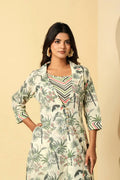 Mayra Front-Knot Cotton Short Top — The Baisa