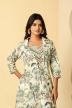 Mayra Front-Knot Cotton Short Top